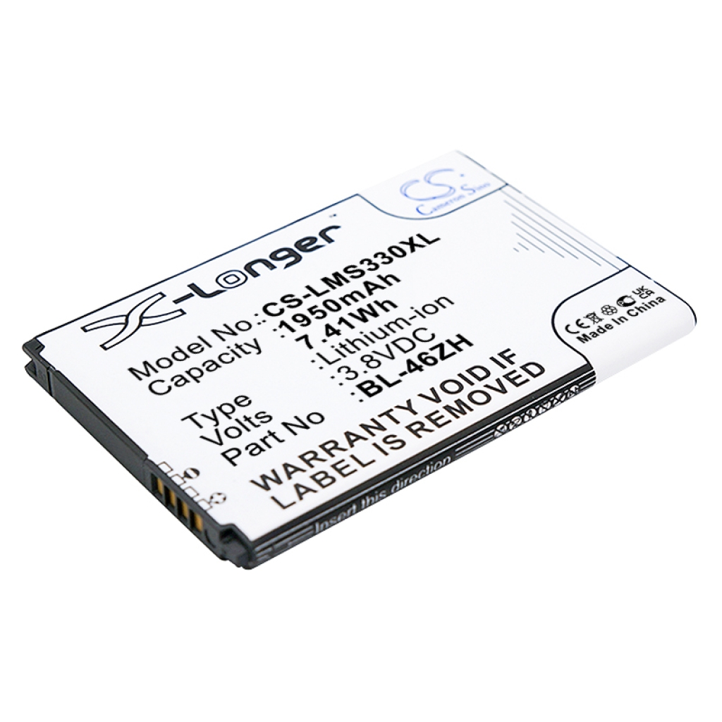 Kompatibilna zamenjava baterije za LG BL-46ZH,EAC63079701