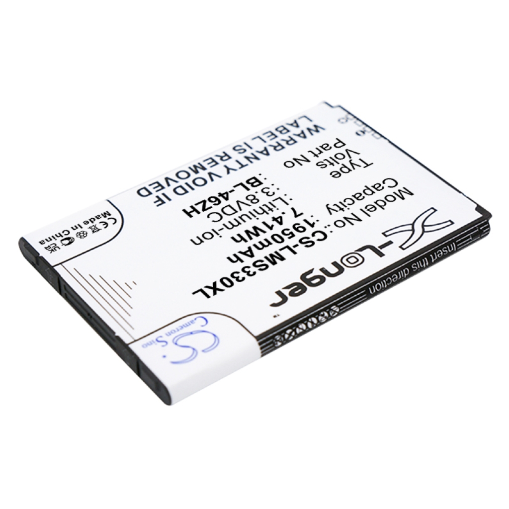 Kompatibilna zamenjava baterije za LG BL-46ZH,EAC63079701