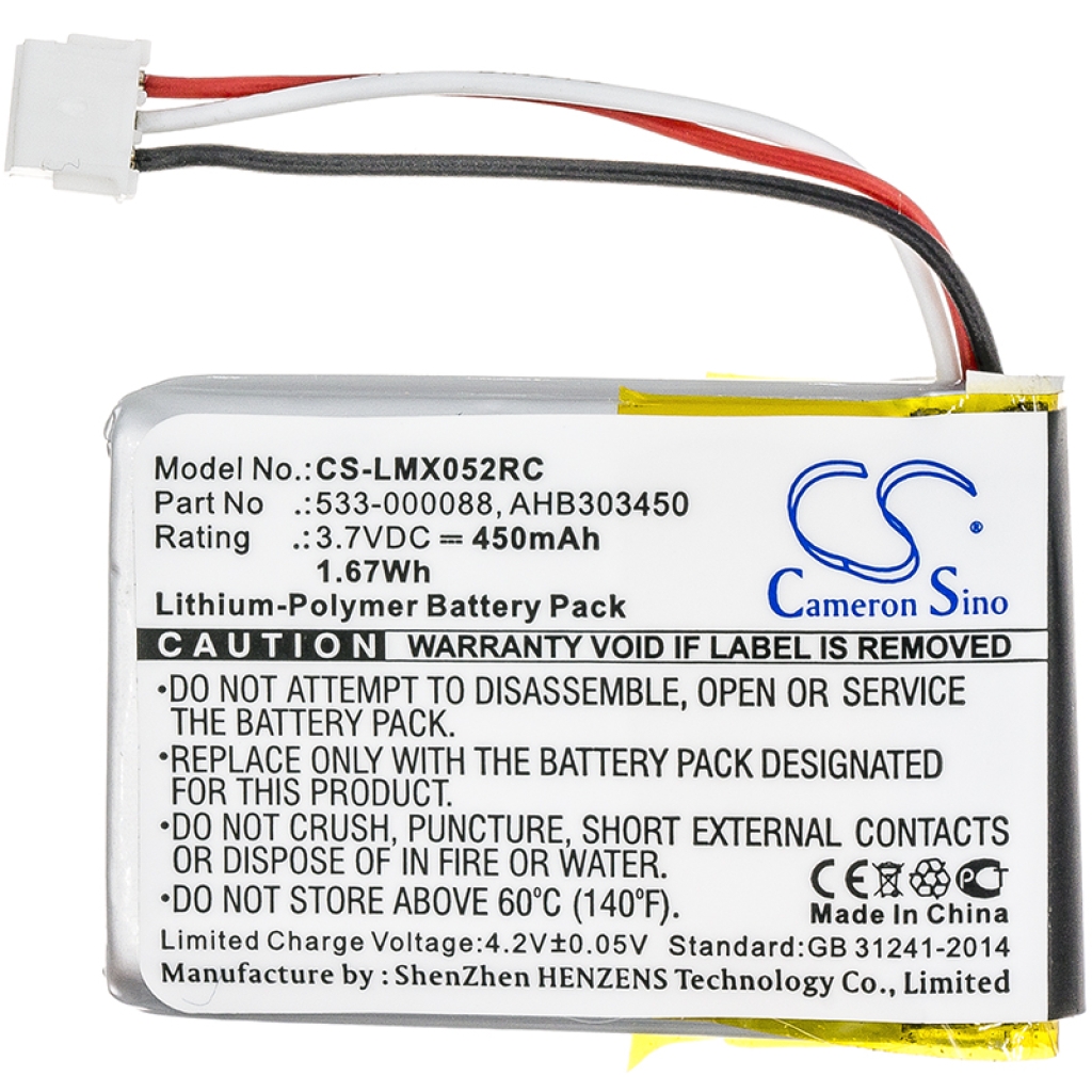 Baterija za tipkovnico Logitech CS-LMX052RC