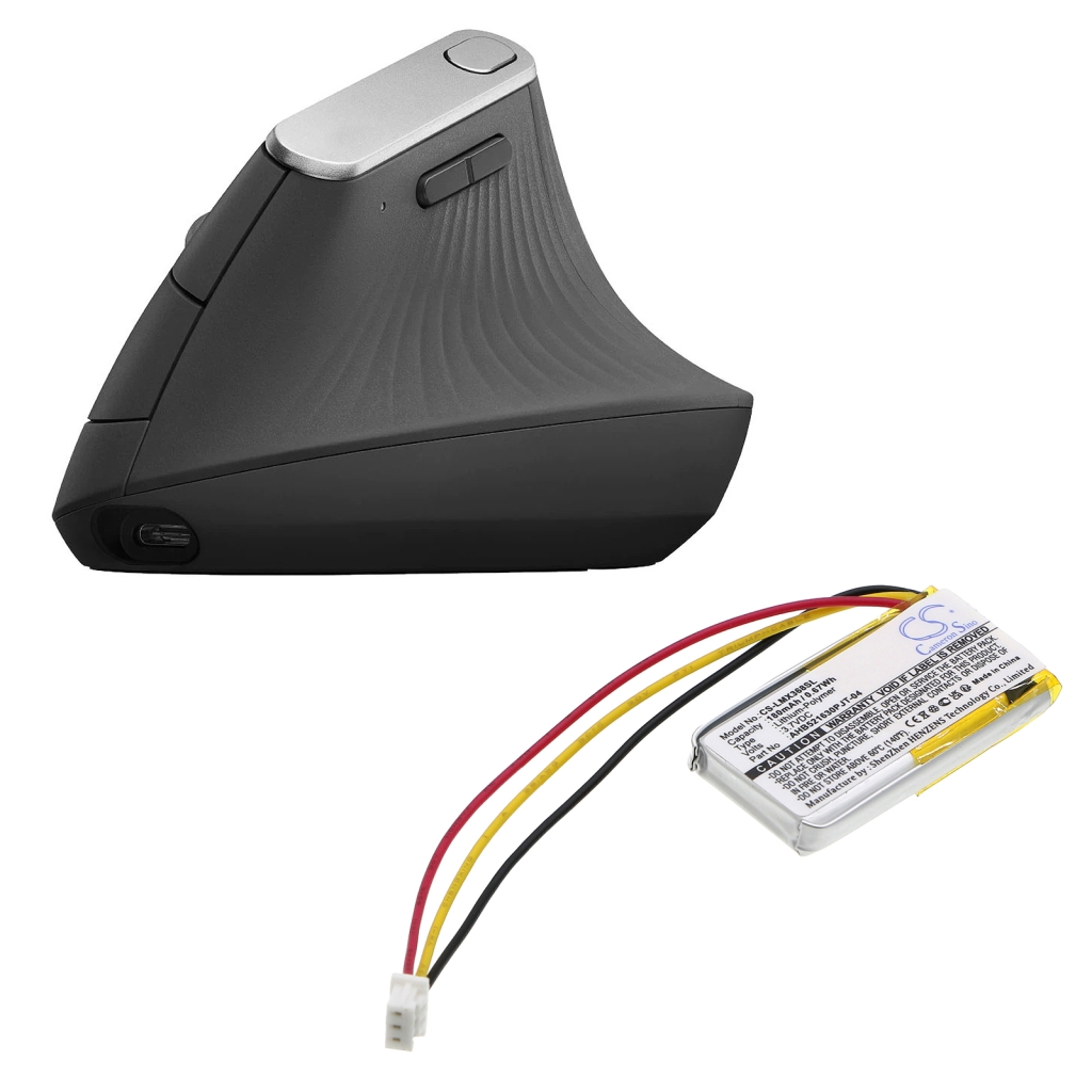 Kompatibilna zamenjava baterije za Logitech AHB521630PJT-04