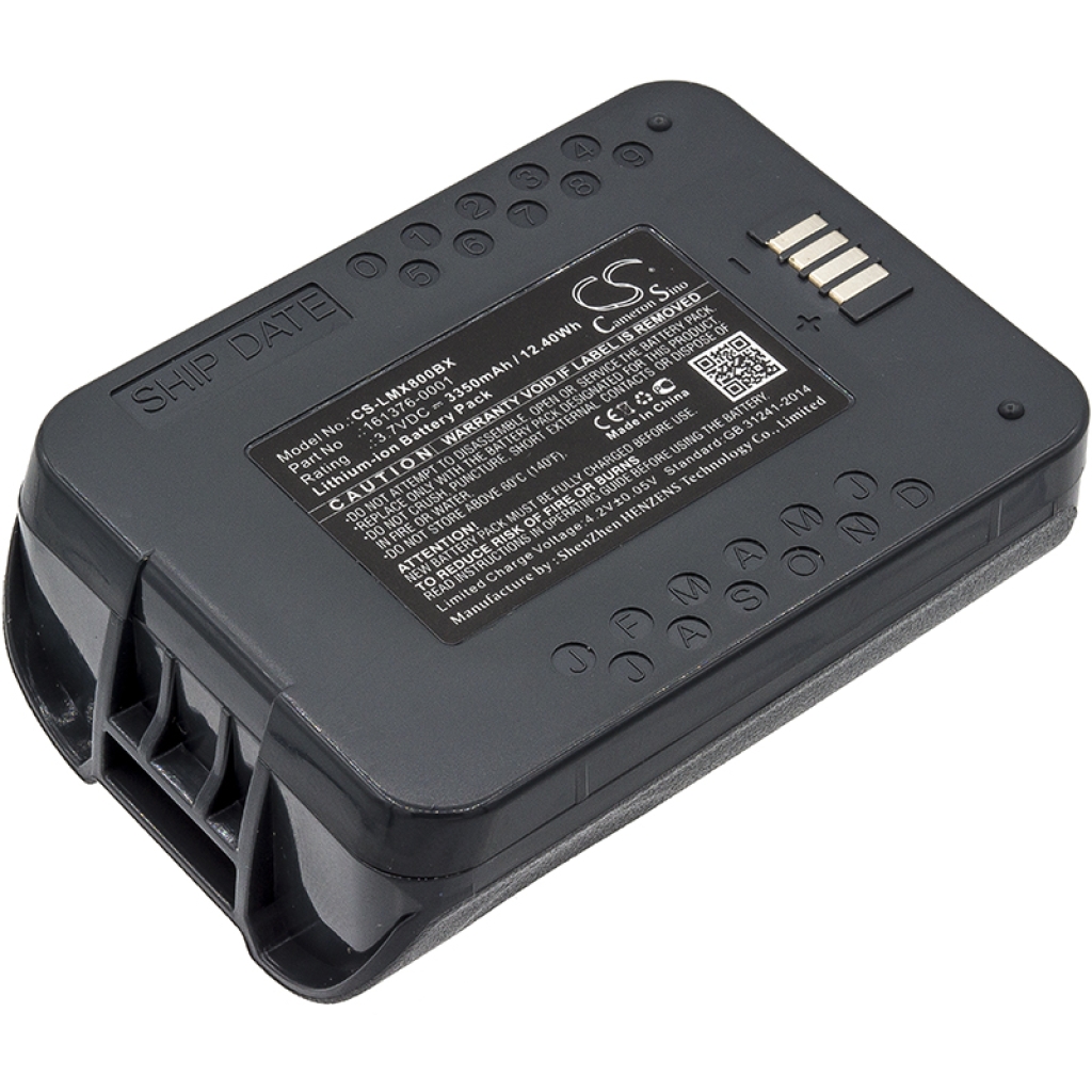 Kompatibilna zamenjava baterije za LXE 161376-0001,MX8A380BATT