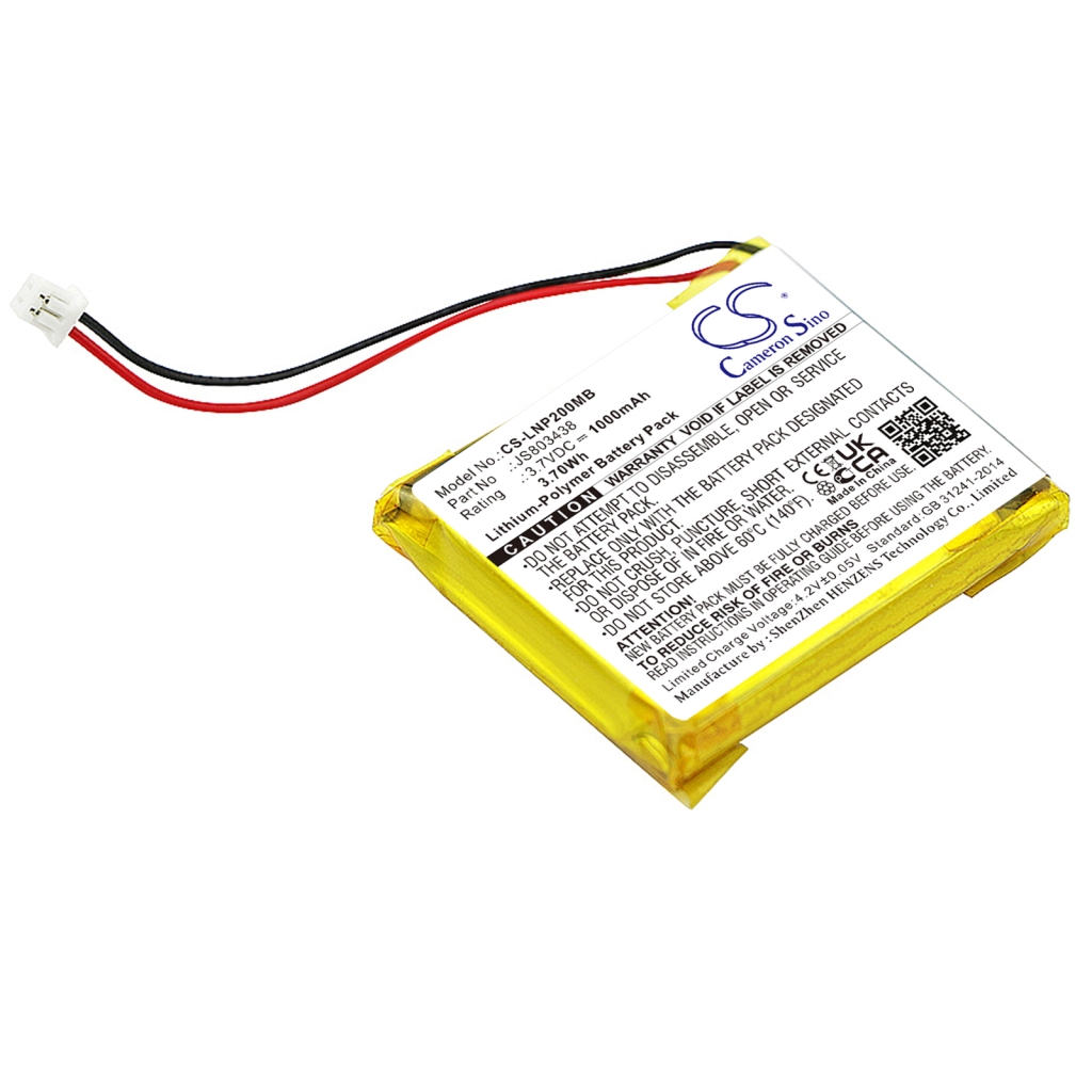 Kompatibilna zamenjava baterije za Luvion JS803438
