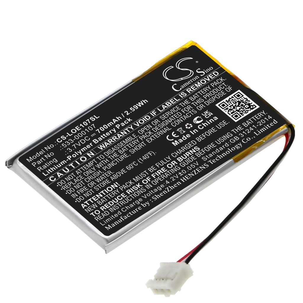 Kompatibilna zamenjava baterije za Logitech 533-000107