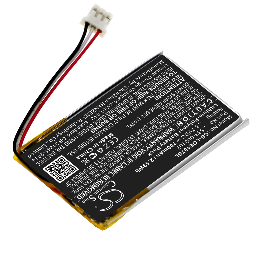 Kompatibilna zamenjava baterije za Logitech 533-000107
