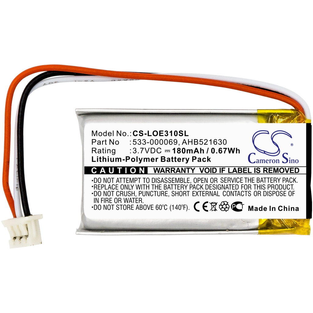 Kompatibilna zamenjava baterije za Logitech 533-000069,AHB521630