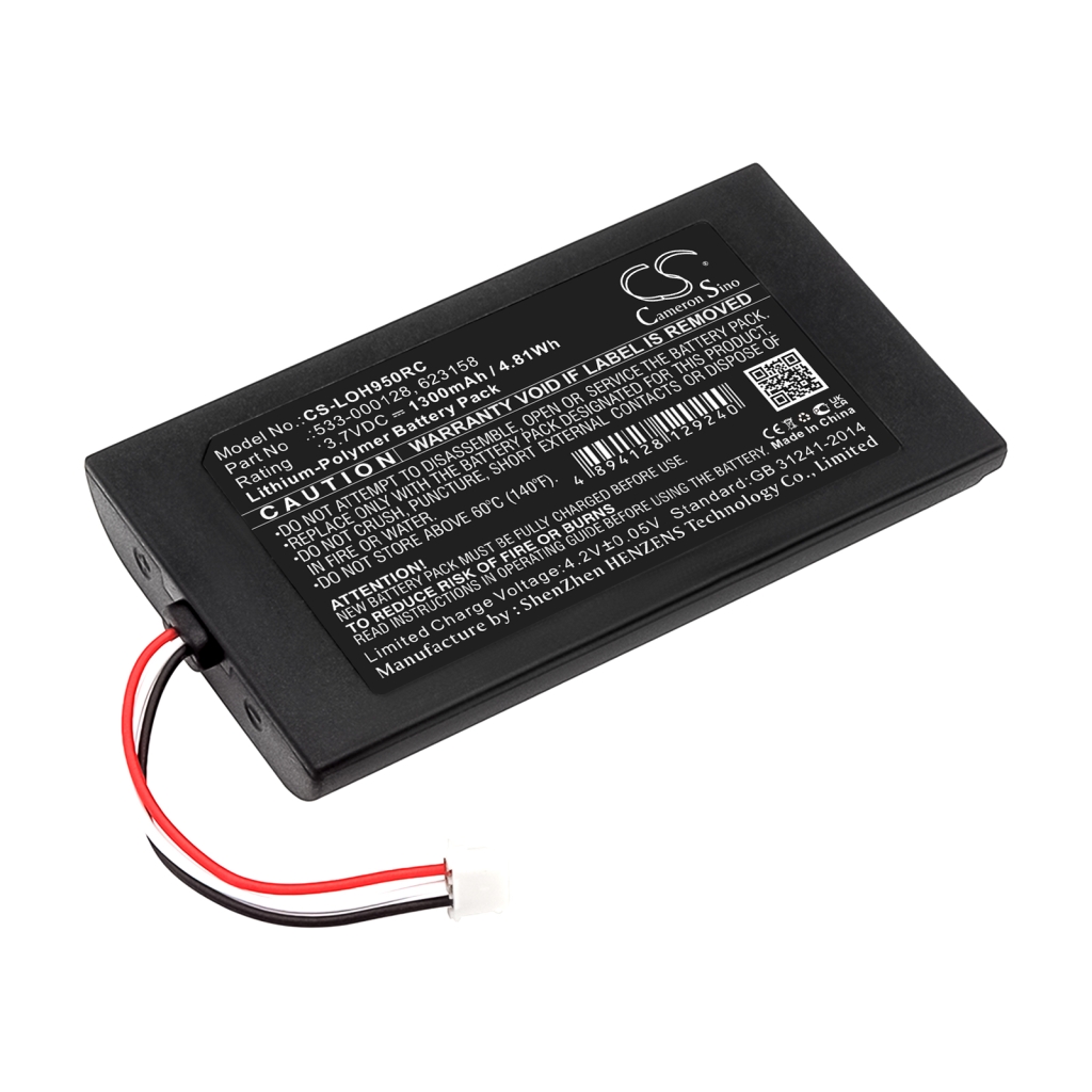 Kompatibilna zamenjava baterije za Logitech 533-000128,623158