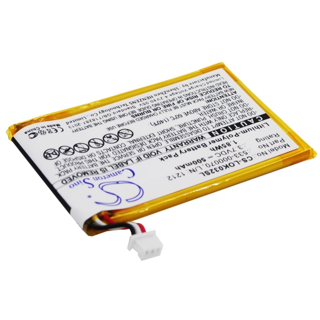 Kompatibilna zamenjava baterije za Logitech 533-000070,L/N: 1212