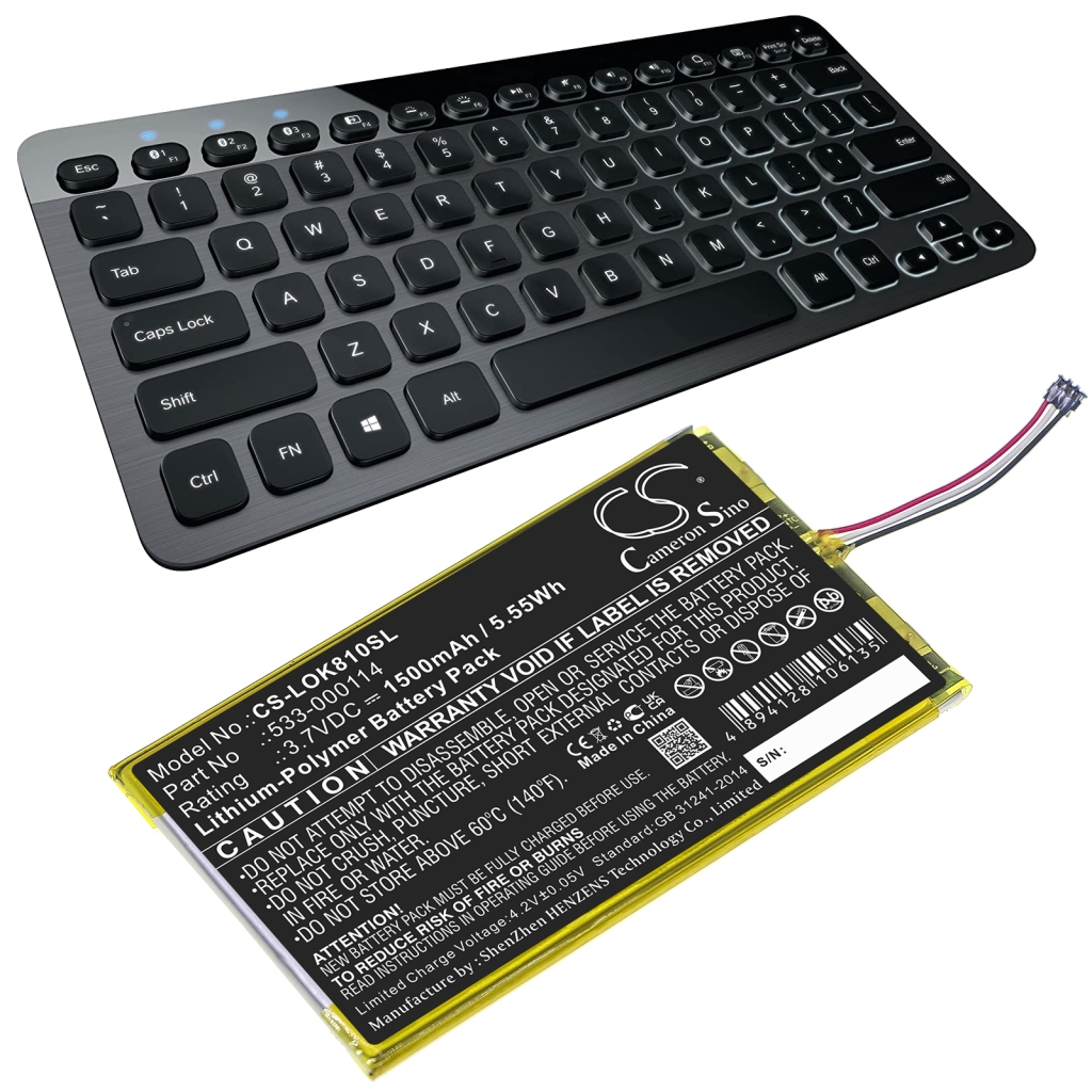 Baterija za tipkovnico Logitech IIIuminated Keyboard K810 (CS-LOK810SL)