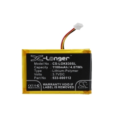 Kompatibilna zamenjava baterije za Logitech 533-000112,L/N 1406