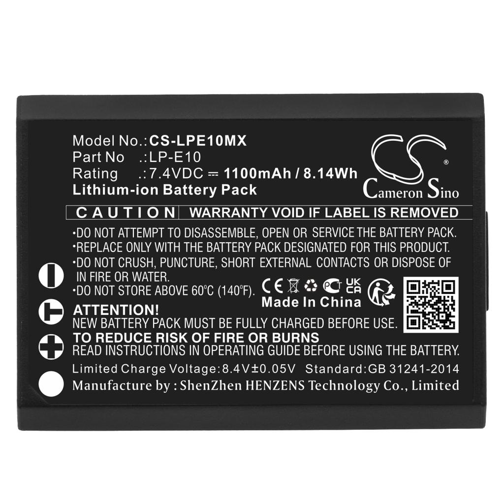 Camera Battery Canon DS126291