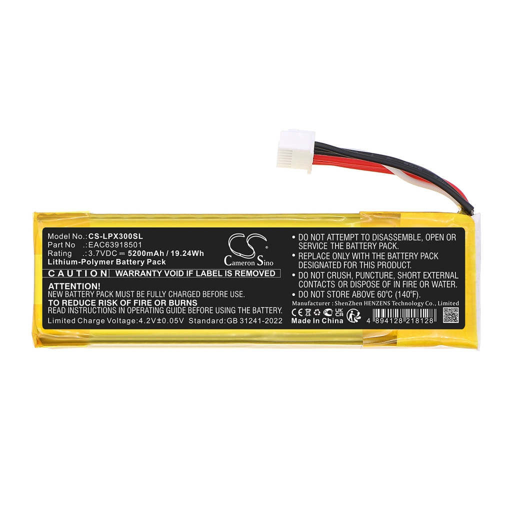 Kompatibilna zamenjava baterije za LG EAC63918501