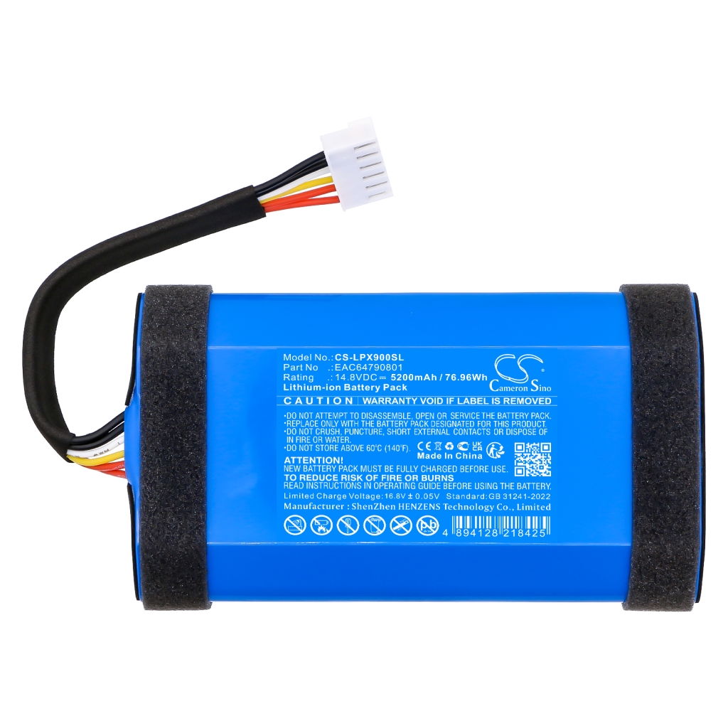 Kompatibilna zamenjava baterije za LG EAC64790801,IBA007GA
