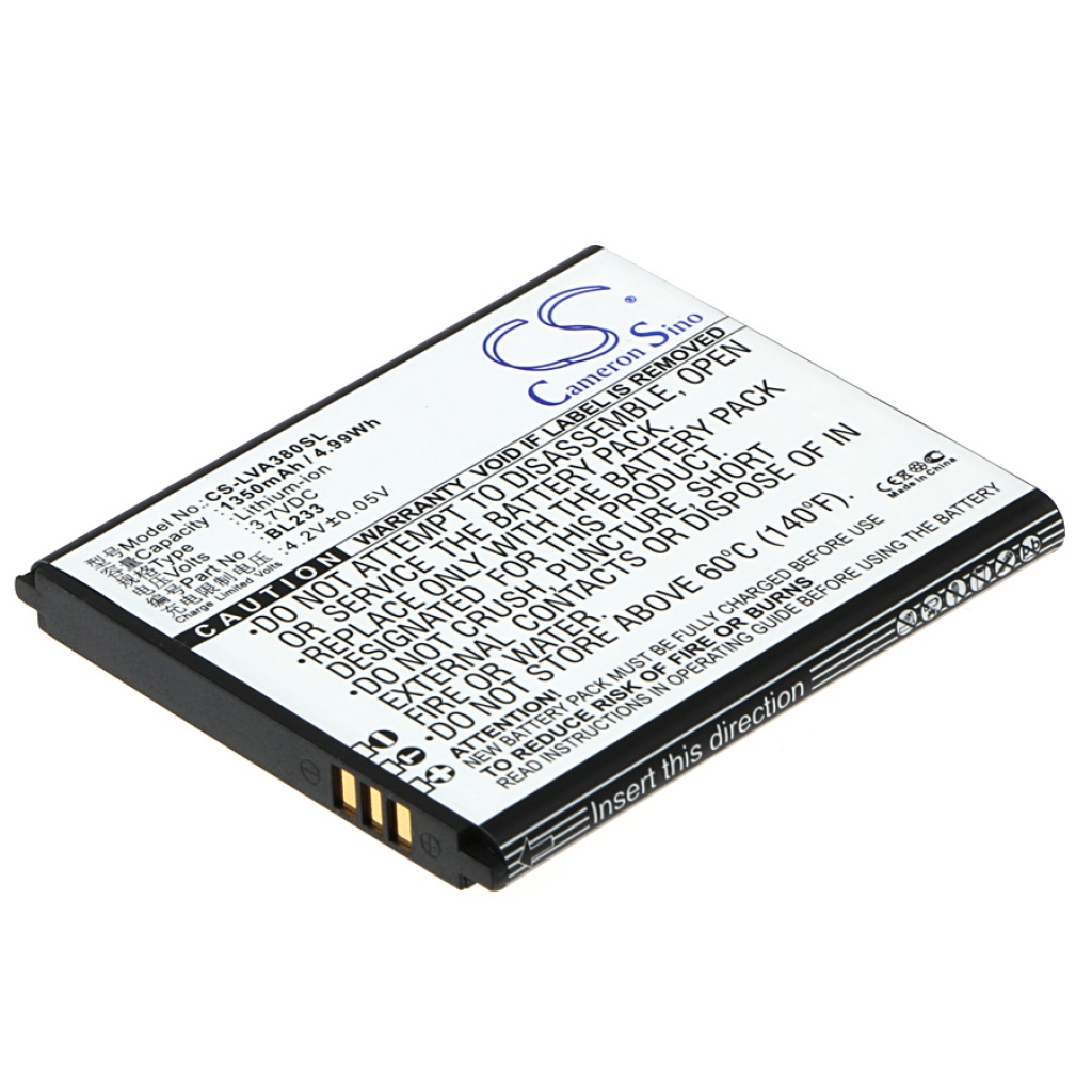 Baterija za mobilni telefon Lenovo A3600-D (CS-LVA380SL)