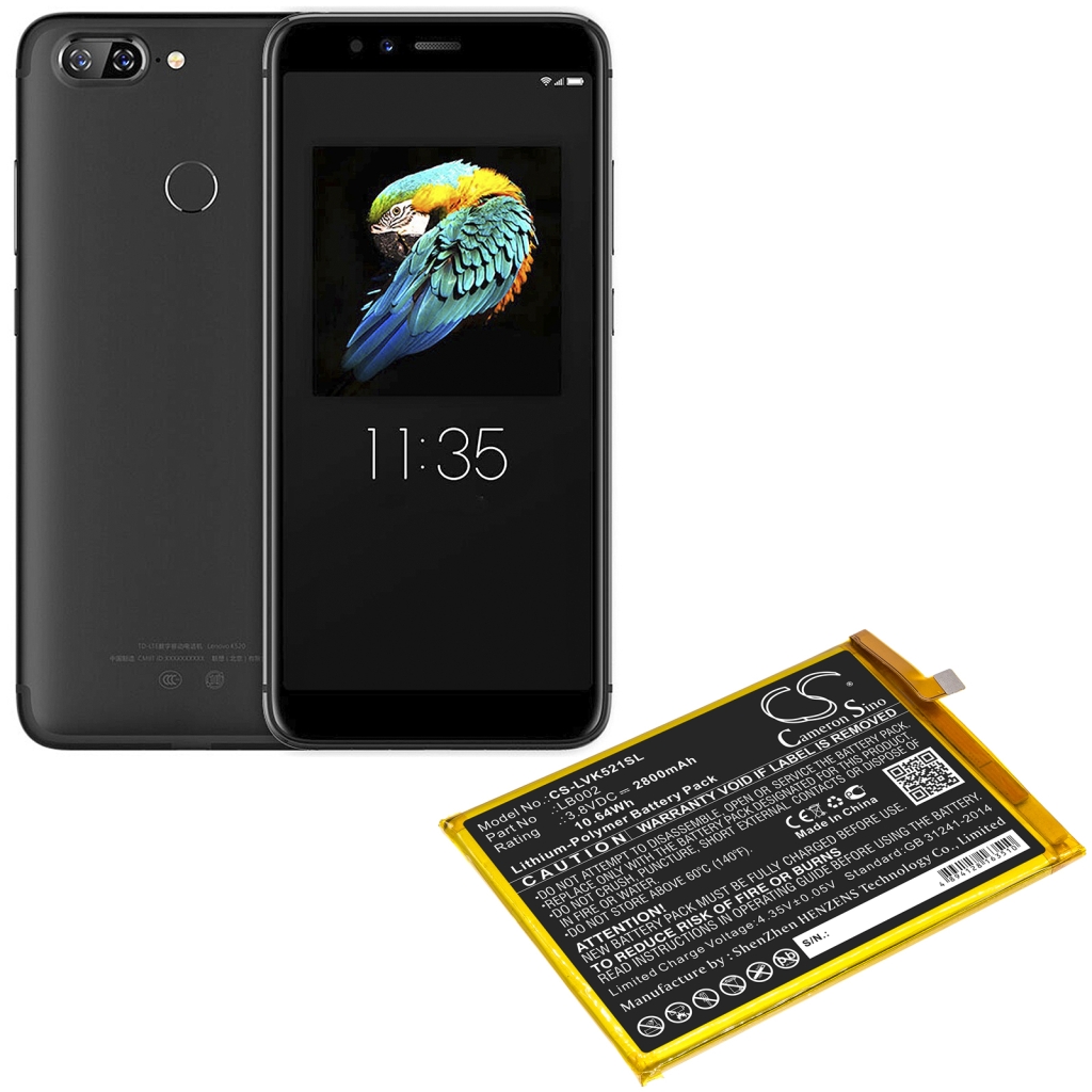 Baterija za mobilni telefon Lenovo S5 (CS-LVK521SL)