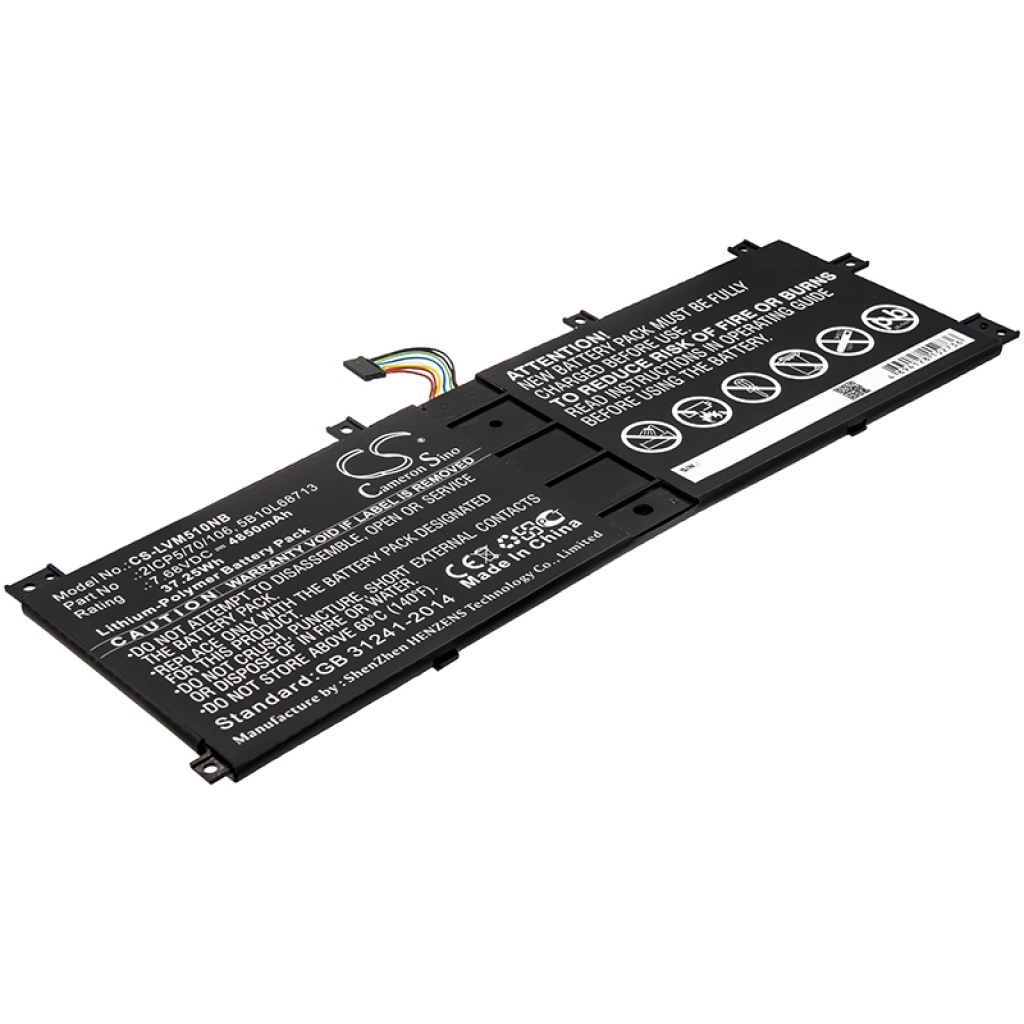 Baterija za prenosnik Lenovo IdeaPad Miix 510-12IKB (CS-LVM510NB)