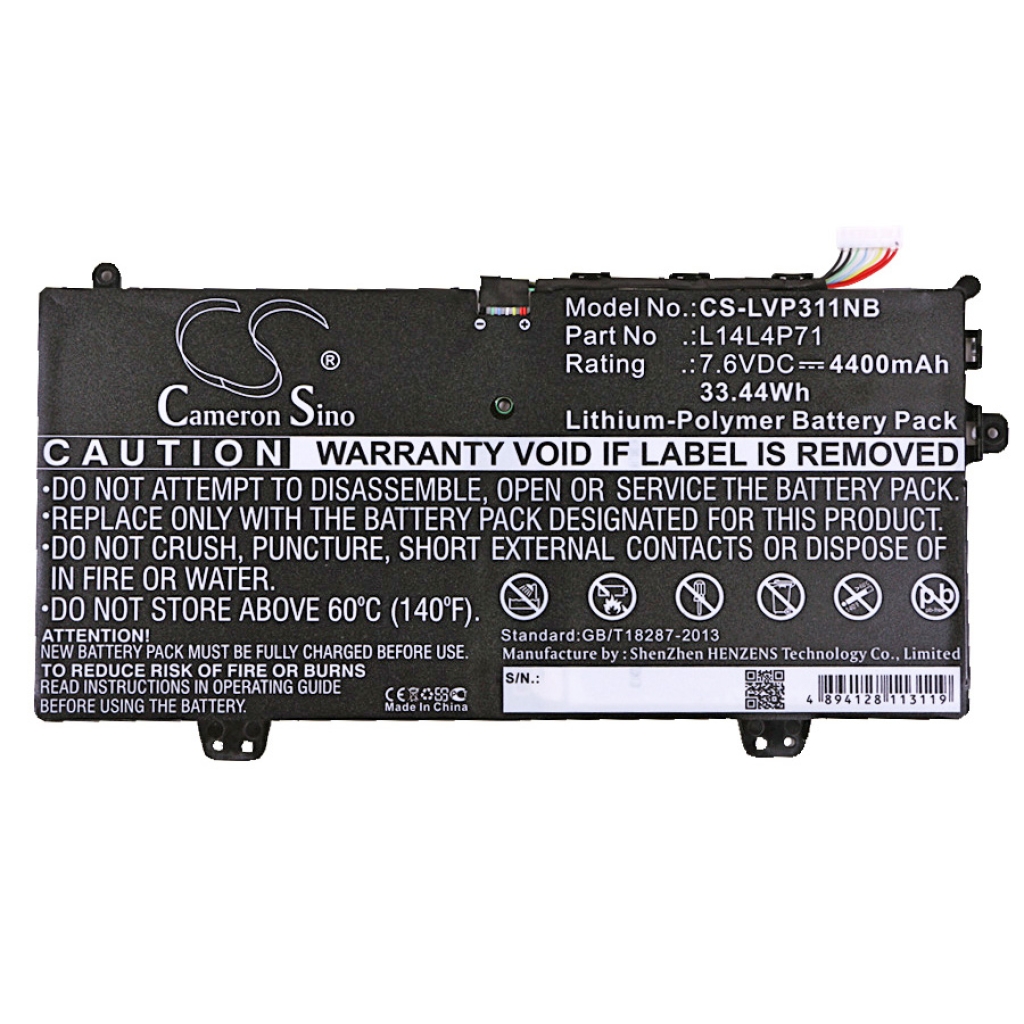 Battery Replaces L14L4P71