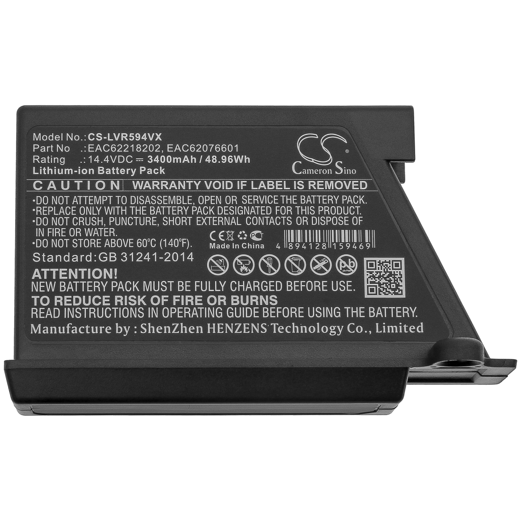 Vacuum Battery Lg VR62701LVB