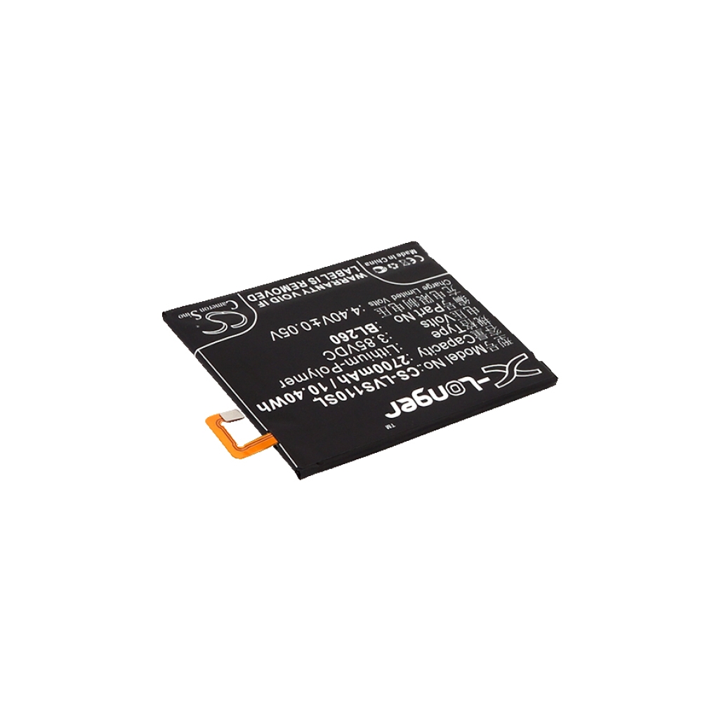 Baterije združljivo z Lenovo Vibe S1 Lite CS-LVS110SL
