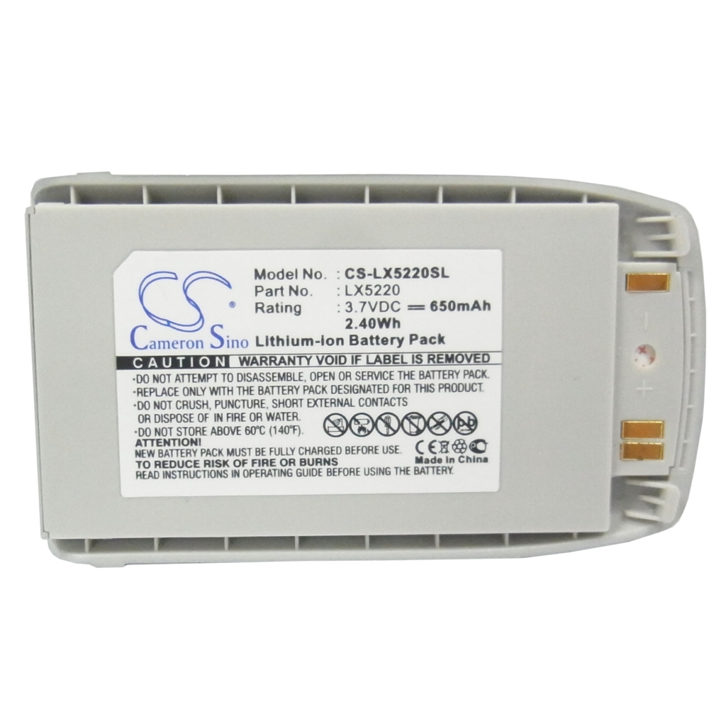 Baterija za mobilni telefon LG 5220 (CS-LX5220SL)
