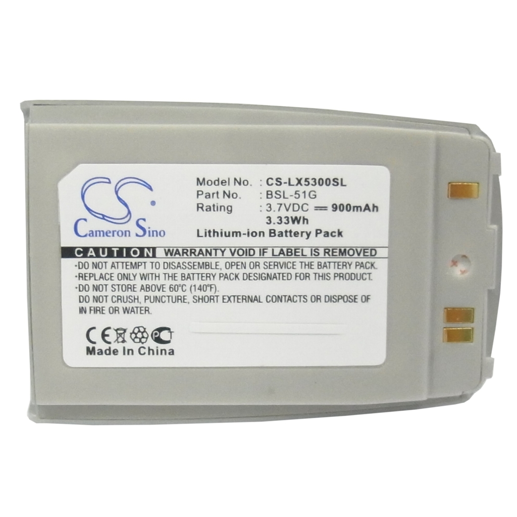 Baterija za mobilni telefon LG 5300 (CS-LX5300SL)