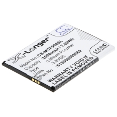 Kompatibilna zamenjava baterije za Mobistel 615080005069