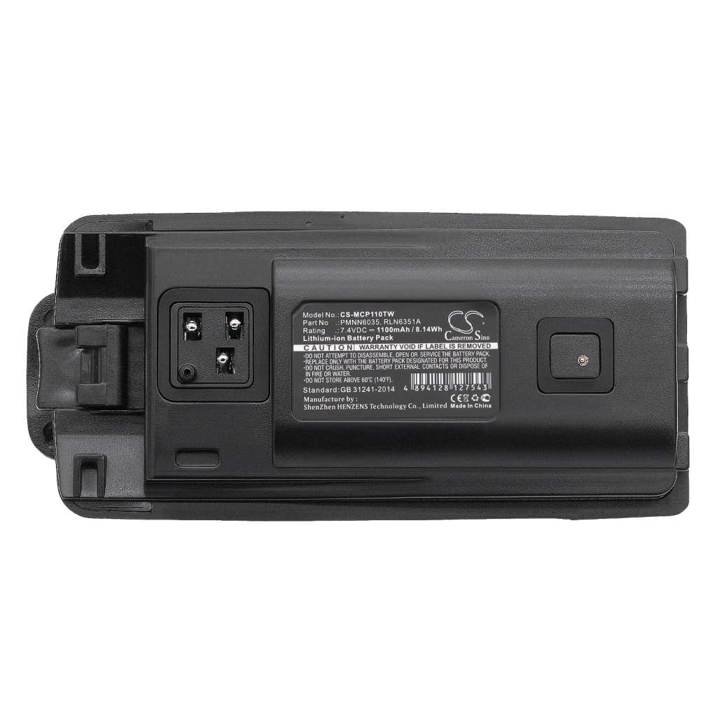 Kompatibilna zamenjava baterije za Motorola 6080384X65,PMNN6035,RLN6351A