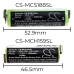 Medicinska baterija Moser CS-MCS188SL