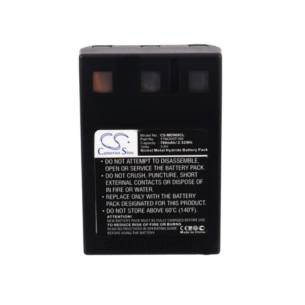 Compatible battery replacement for TCM 17NO09T180