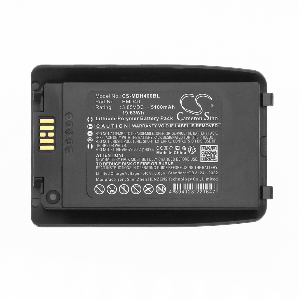 BarCode, Scanner Battery Mindeo CS-MDH400BL