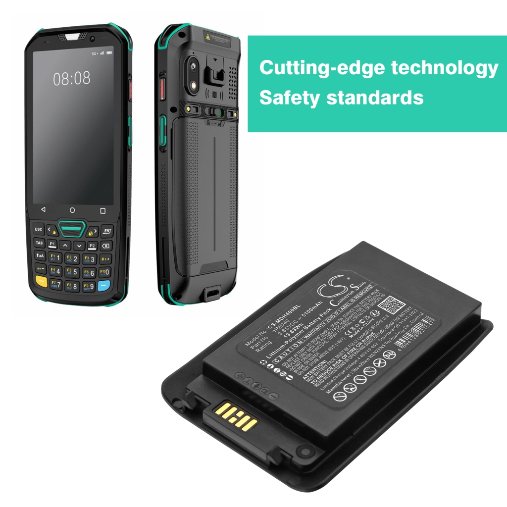 BarCode, Scanner Battery Mindeo CS-MDH400BL