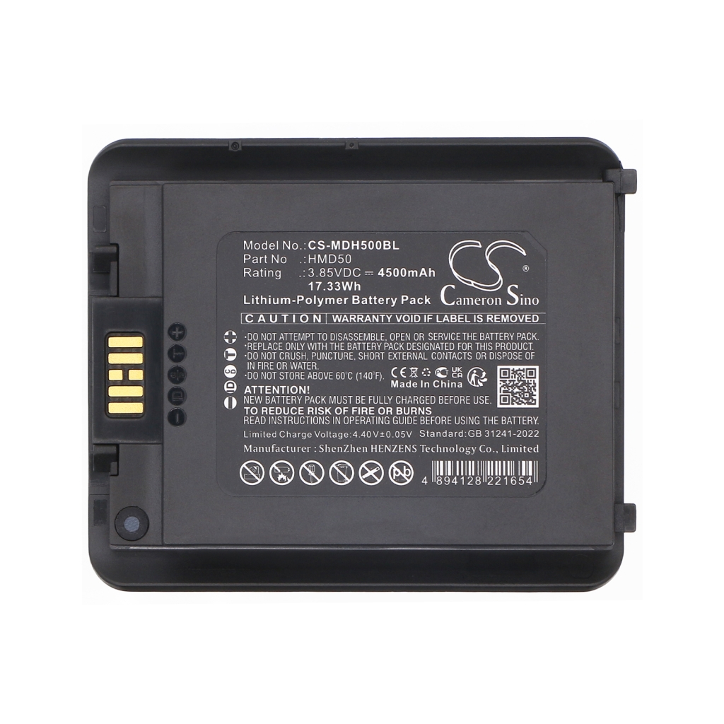 BarCode, Scanner Battery Mindeo CS-MDH500BL