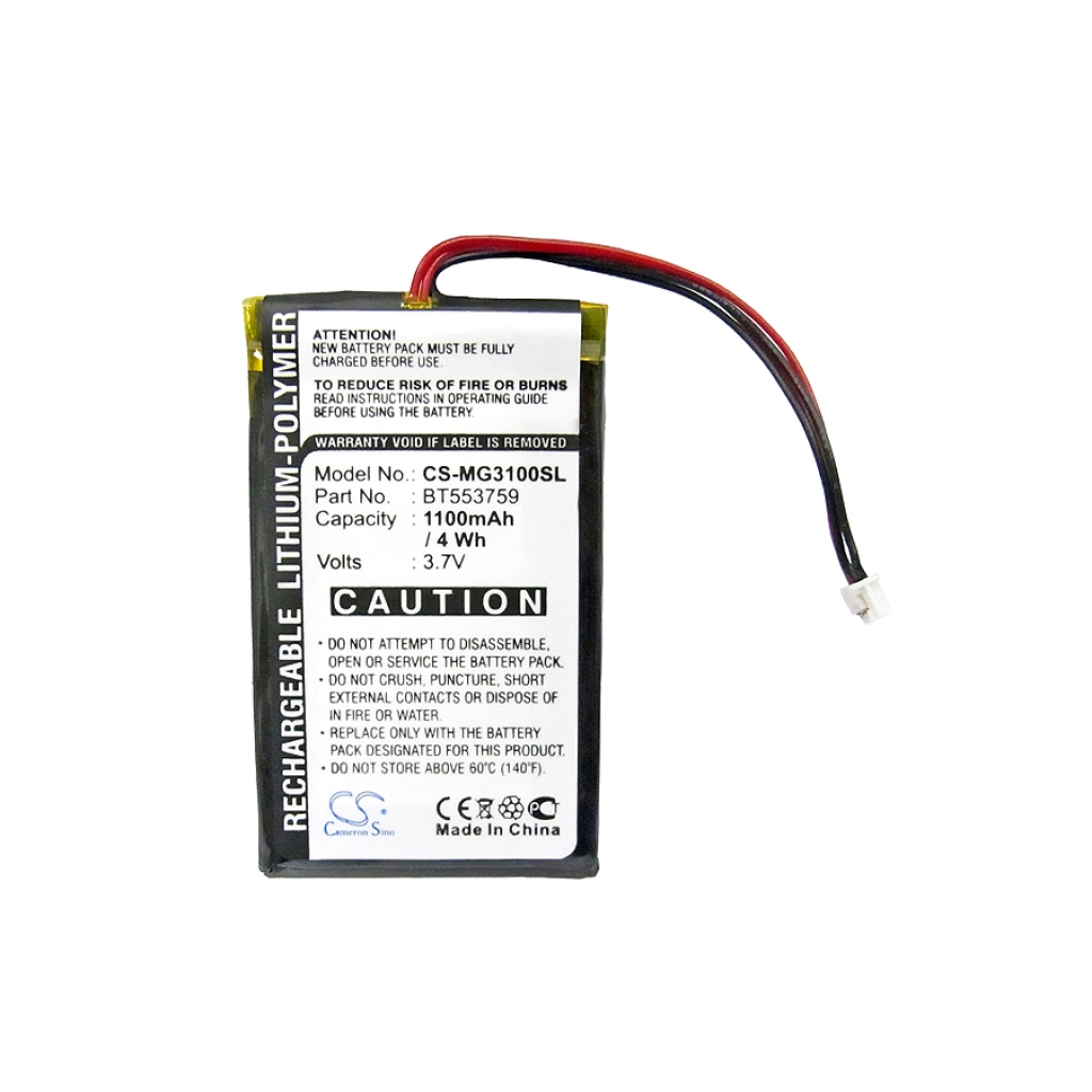 Kompatibilna zamenjava baterije za Typhoon BT553759