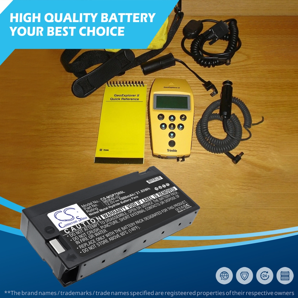 Battery for Magellan GPS 750M Plus