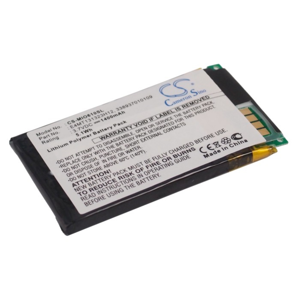 Baterija za GPS, navigator Mitac CS-MIO610SL