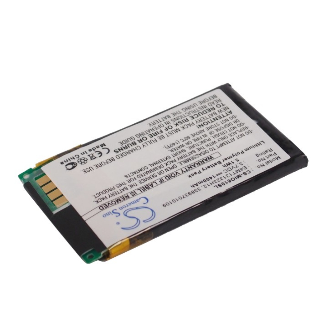 Baterija za GPS, navigator Mitac CS-MIO610SL