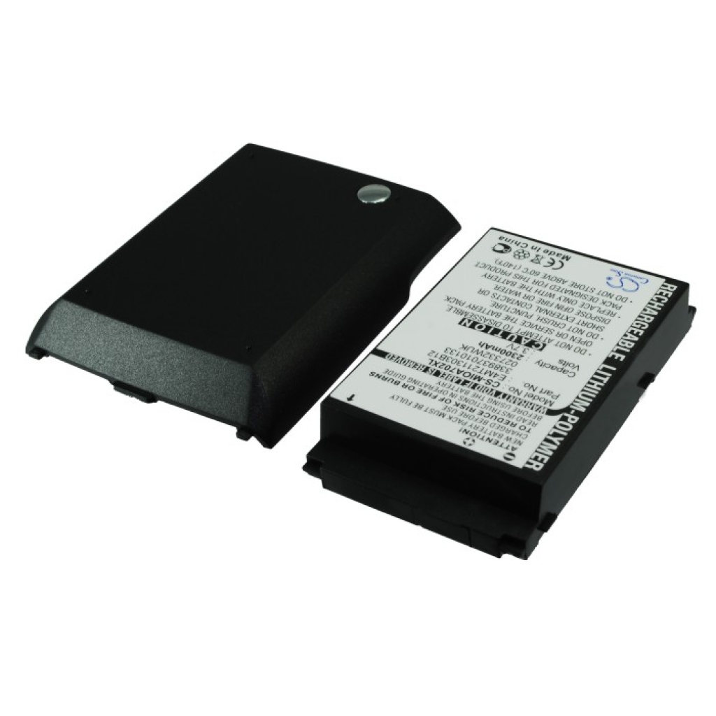 Baterija združljivo z Mitac CS-MIOA702XL