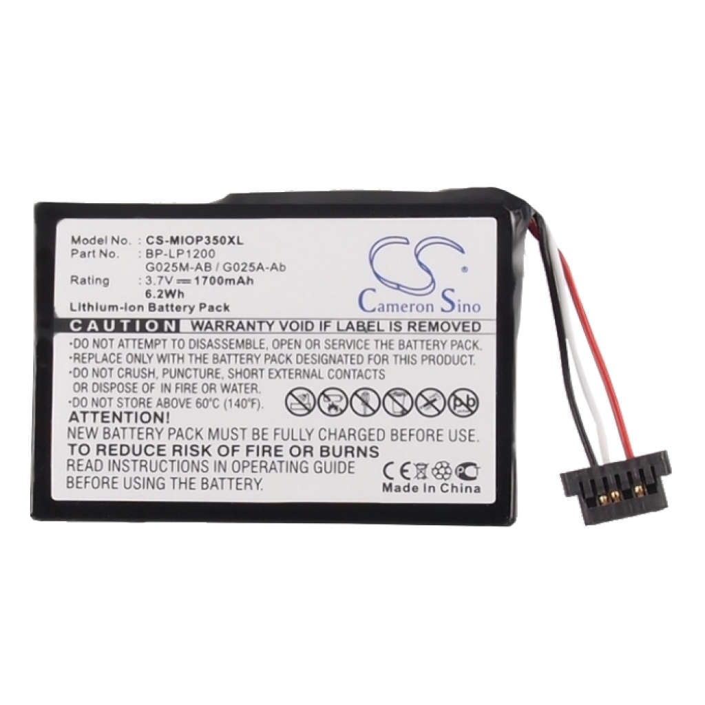 Battery Replaces G025M-AB
