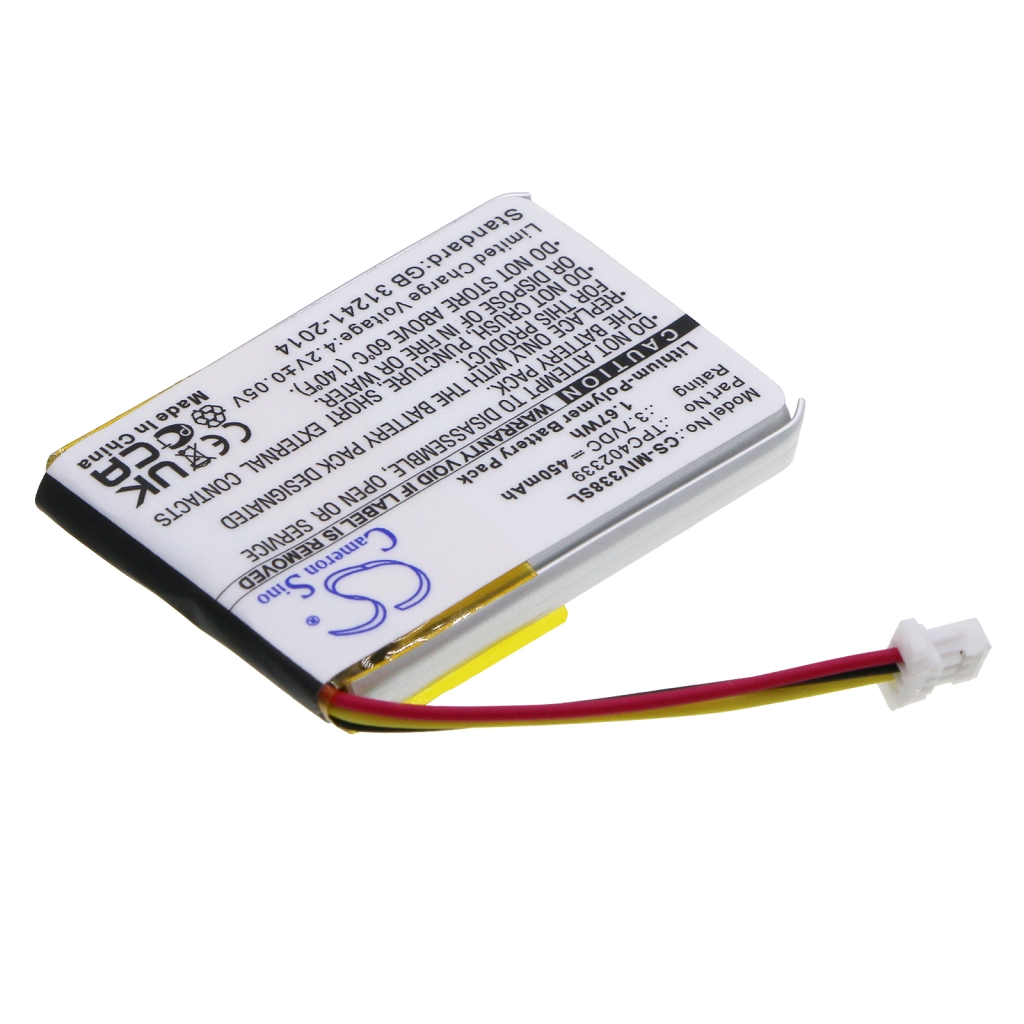 Kompatibilna zamenjava baterije za Mio TPC402339