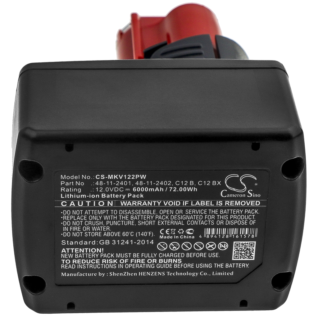 Battery industrial Milwaukee M12 IC AV3-201C