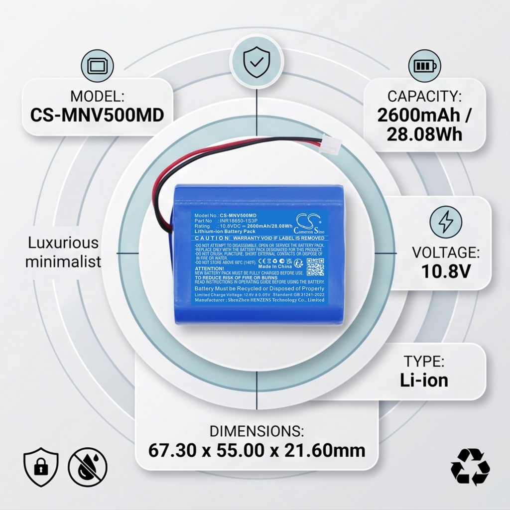 Battery compatible with Medevo
