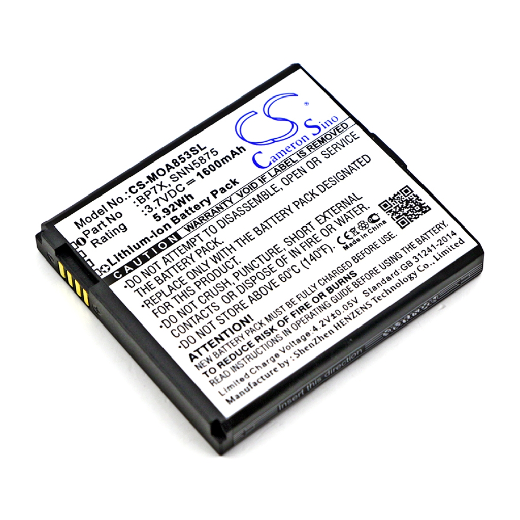 Mobile Phone Battery Motorola A855 Sholes Android