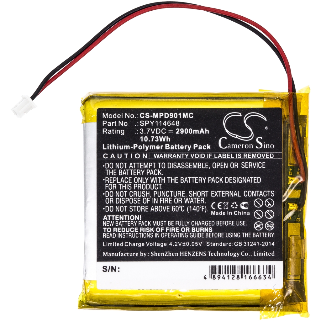 Baterije Body cam battery CS-MPD901MC