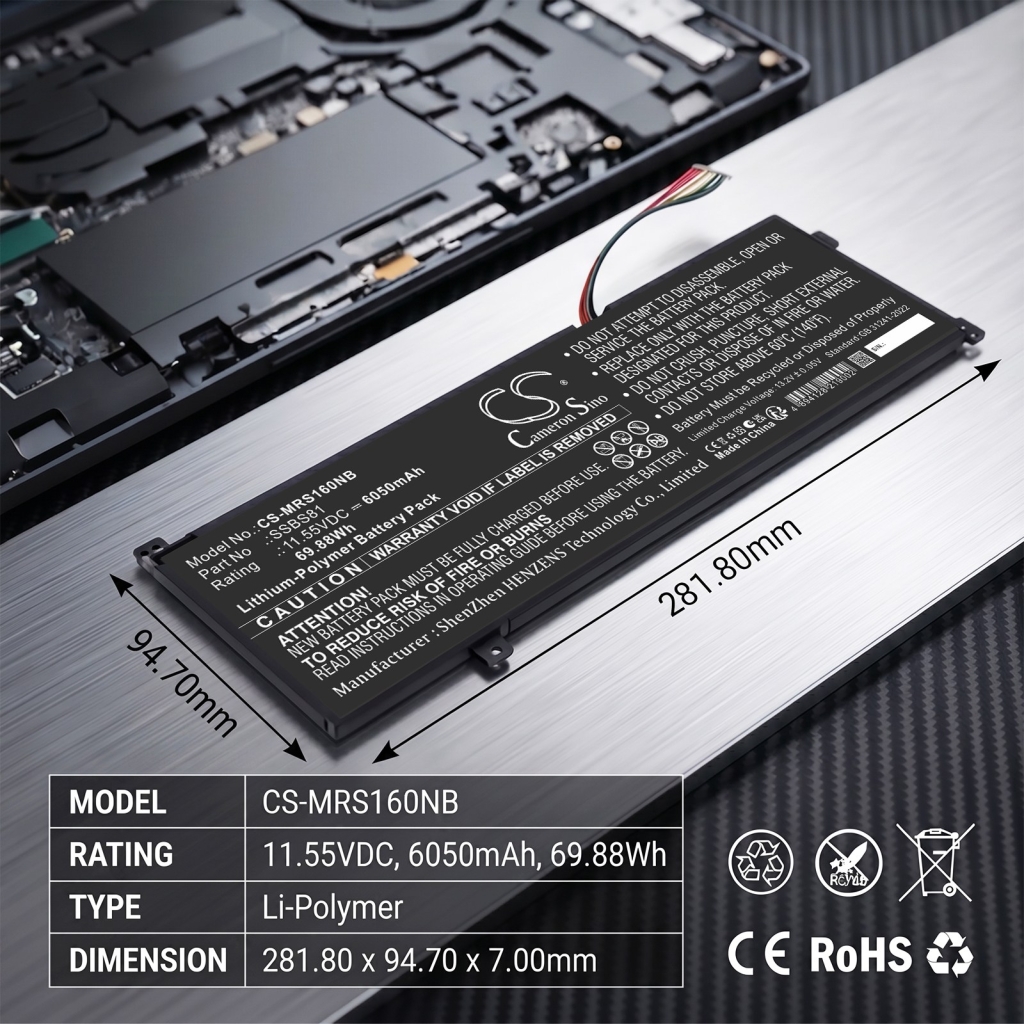 Battery compatible with Mechrevo