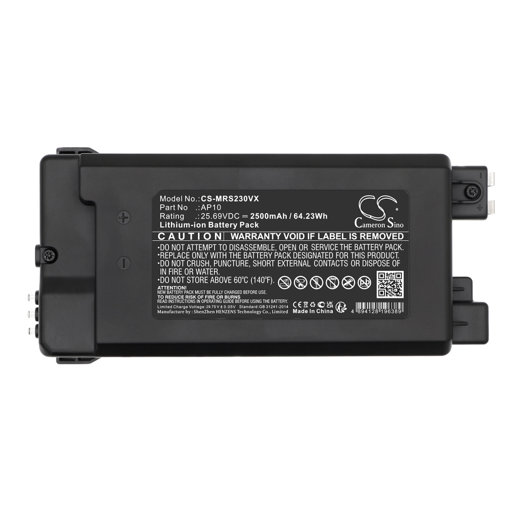 Kompatibilna zamenjava baterije za Miele AP10,HX-LA 21