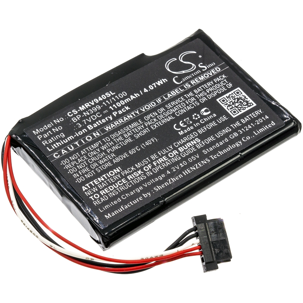 Kompatibilna zamenjava baterije za Magellan BP-N399-11/1100