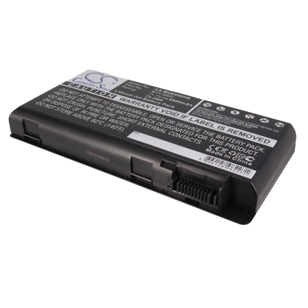 Notebook battery MSI CS-MSE660HB
