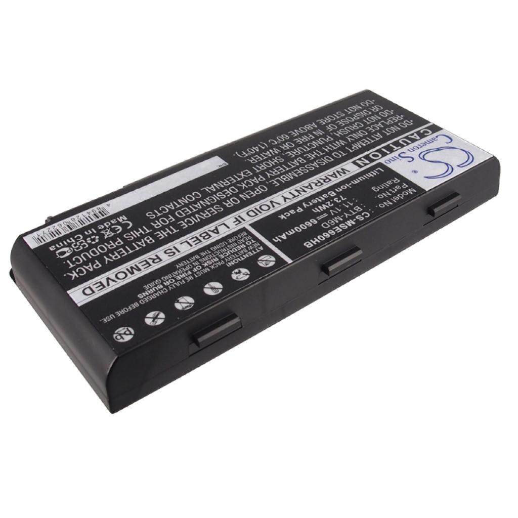 Notebook battery MSI CS-MSE660HB