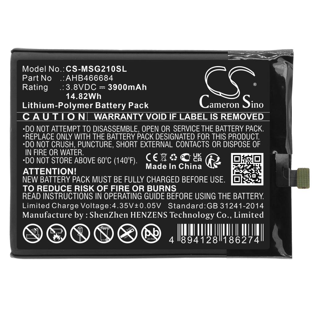 Baterija za mobilni telefon Meder SmartGuide 2 (CS-MSG210SL)