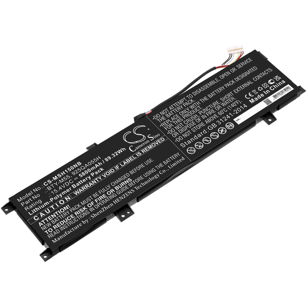 Baterija za prenosnik MSI Alpha 15 B5Ex (CS-MSH150NB)