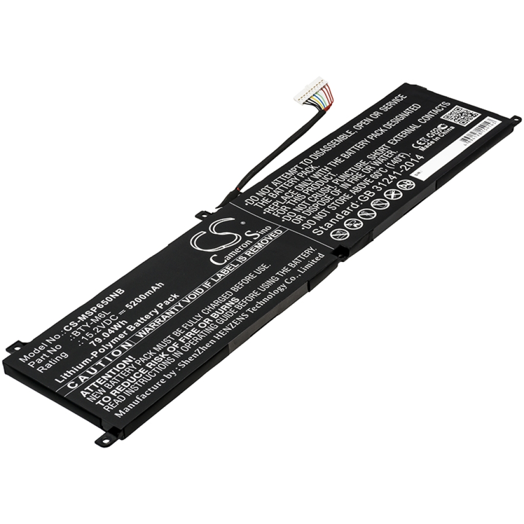 Baterija za prenosnik MSI P65 Creator 8RF (CS-MSP650NB)